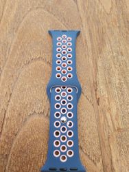 Silikonband för Apple Watch Lila/Rosa 38/40 mm 41mm