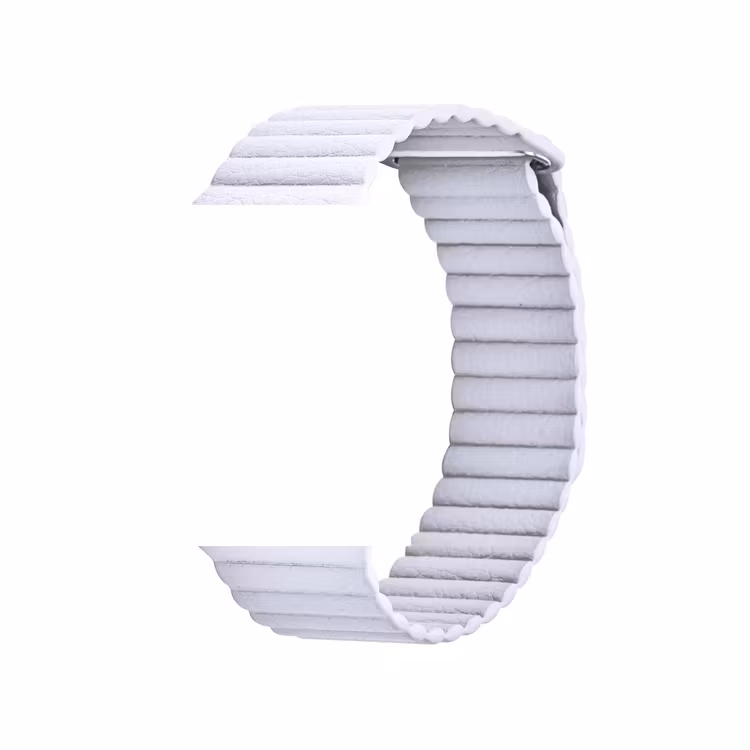 Läderband till Apple Watch 38/40/41mm VIT