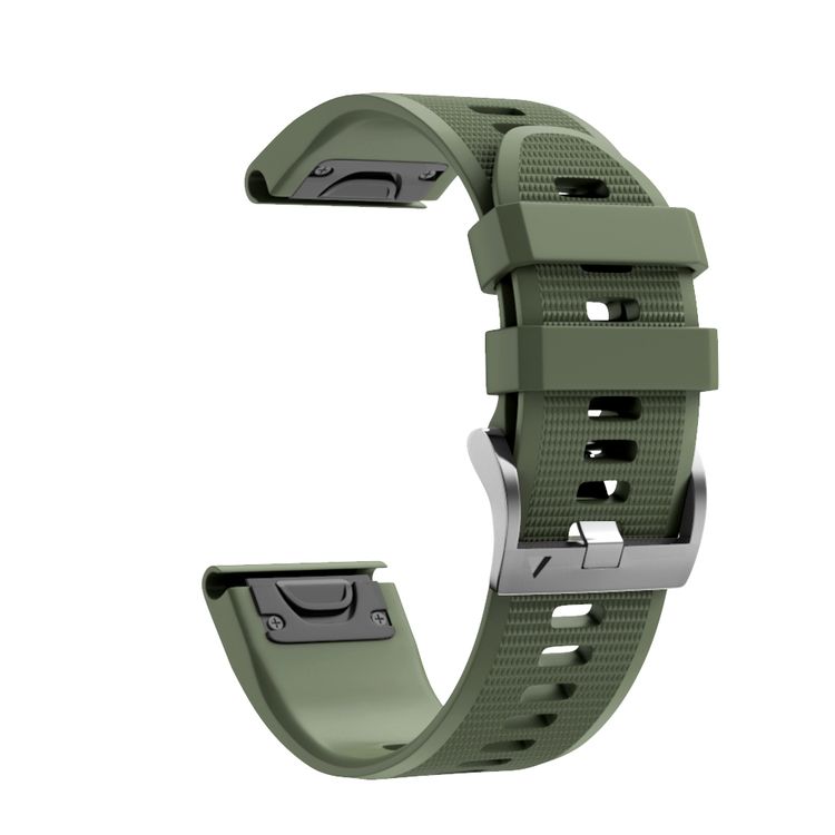 Garmin Forerunner 935 / Fenix 5 / 5 Plus Militärgrön