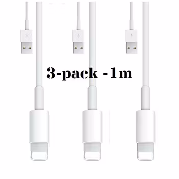 3-pack - Ladd-sladd Lightning iPhone