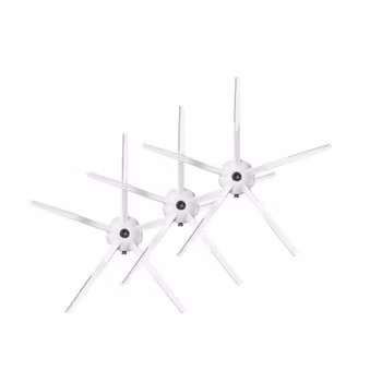 3-pack Sidoborstar för Xiaomi s5 s6 s7 maxV Vit