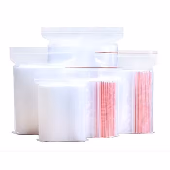 100st Blixtlåspåsar , zipbags , ziplook 80*120mm