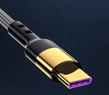 Extra Stark Laddningskabel iPhone GULD 2Meter