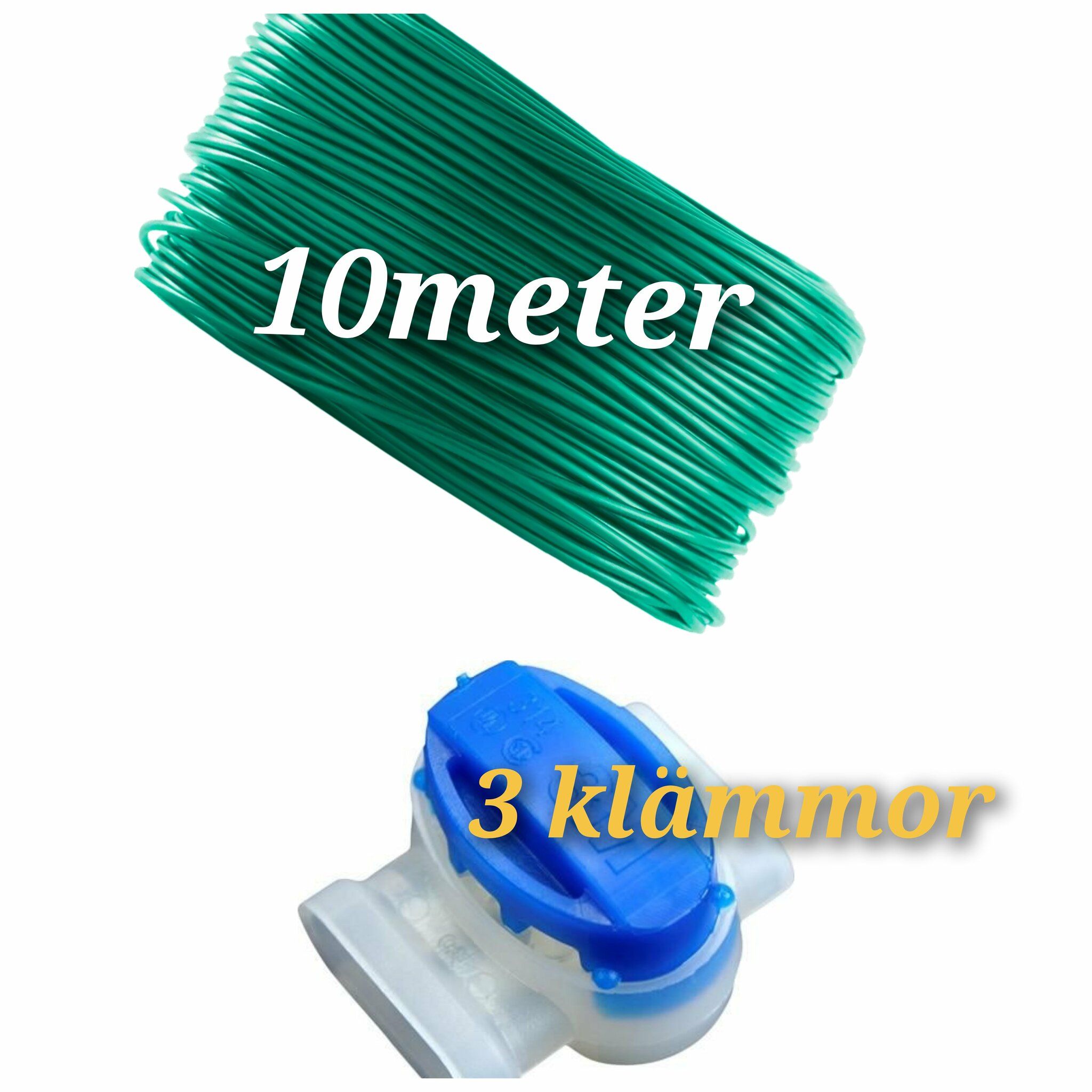 SlingKabel +  3M Klämmor