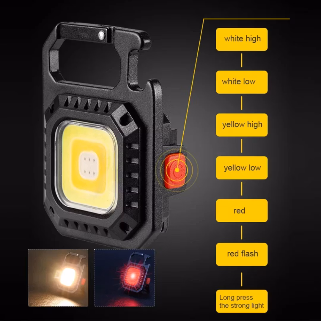 Uppladdningsbar Mini LED-ficklampa 950Lm