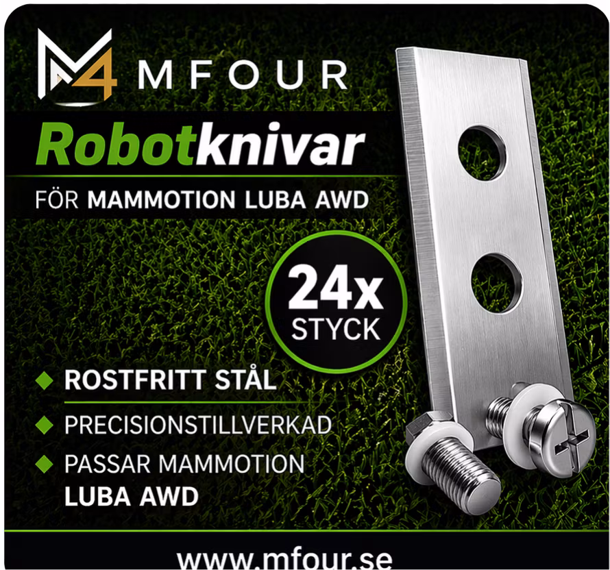 Knivar för Mammotion LUBA 6 YUKA 24-PACK