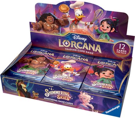 Lorcana Shimmering Skies Booster Display