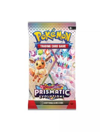 POKEMON PRISMATIC EVOLUTIONS BOOSTER (ÅPNES LIVE)