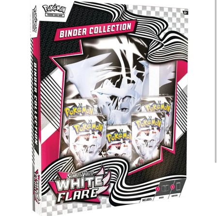 Pokemon White Flare Binder Collection
