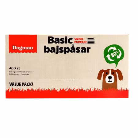 Bajspåsar basic 400p