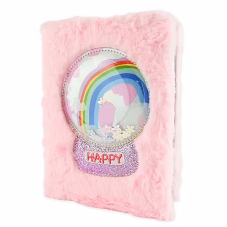 Anteckningsbok - Notebook Fluffy Happy Rainbow