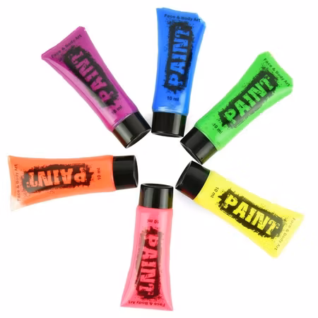 Face And Body Paint UV Colours