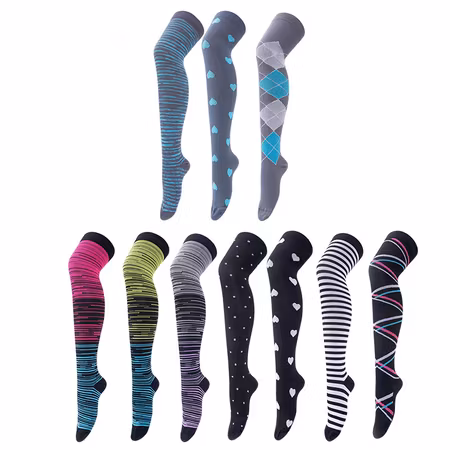 Stödstrumpa lårhög - Comfort elegance soft serie