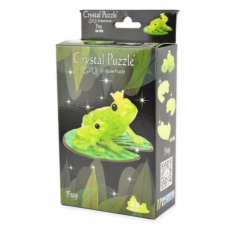 Crystal puzzle frog 43pcs