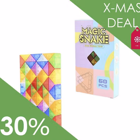 Magic snake Rainbow 60 blocks