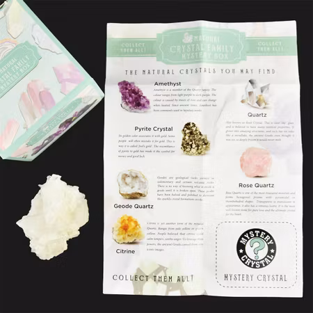 Crystal mystery box