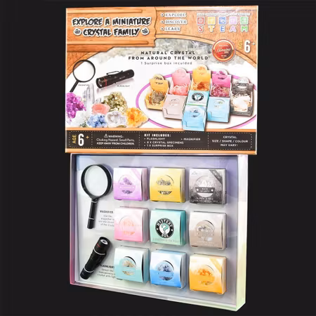 Kristall kit - Crystal kit 11 delar