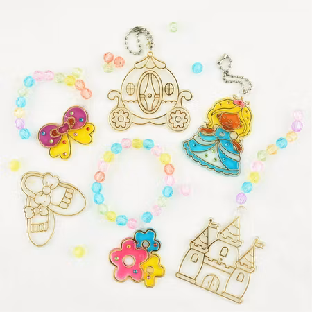 Kristallhänge princess DIY - Crystal pendant princess DIY