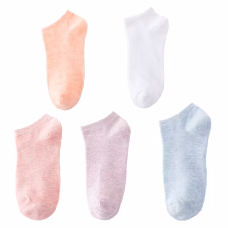 5-Pack Trofast Ankelstrumpor Pastell