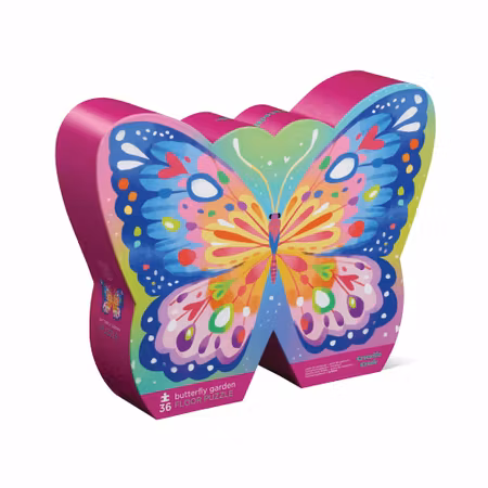 36 pc ? Puzzle/Butterfly Garden