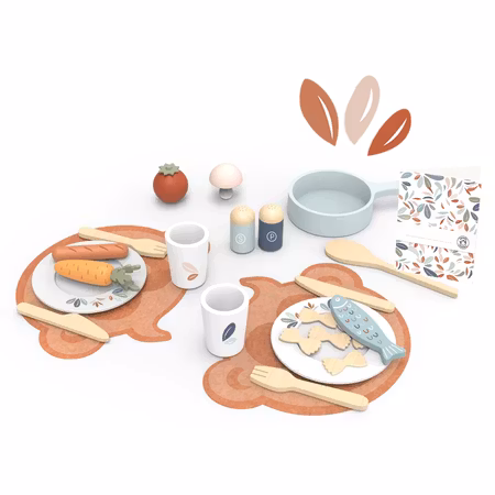 Middag set - Dining Set with 19 accessories