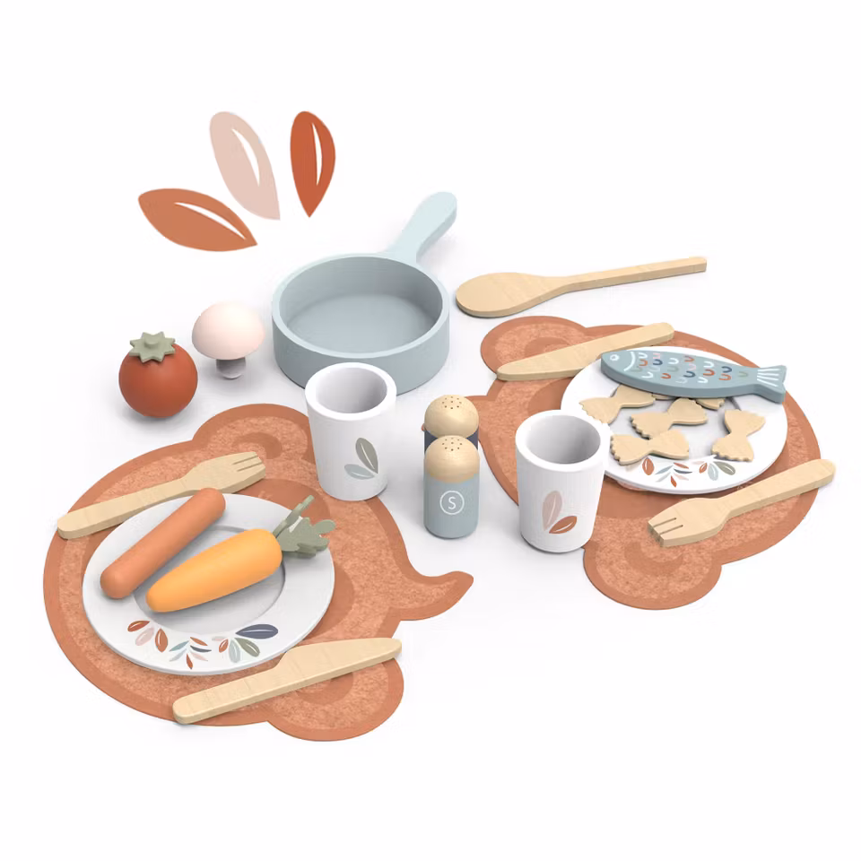 Middag set - Dining Set with 19 accessories