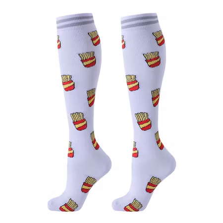 6-Pack Stödstrumpor Food Serie 3