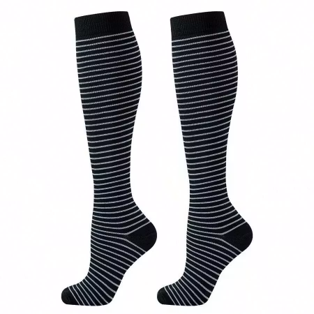 Stödstrumpor Midnight Hart and stripes 6-Pack