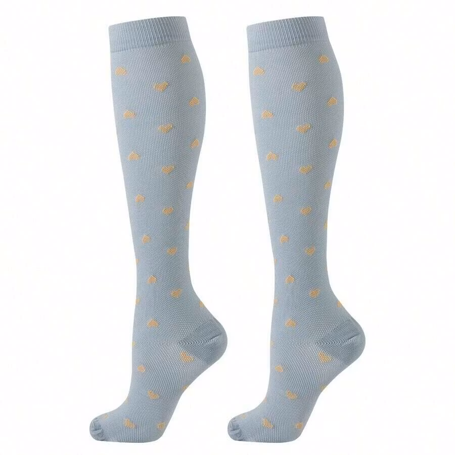 Stödstrumpor Midnight Hart and stripes 6-Pack