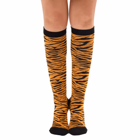 Stödstrumpor Zebra Gul Nr 128