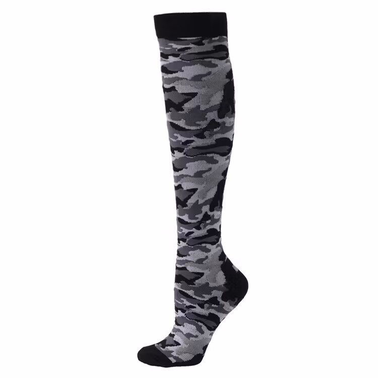 Stödstrumpa Camouflage Grå Nr 110
