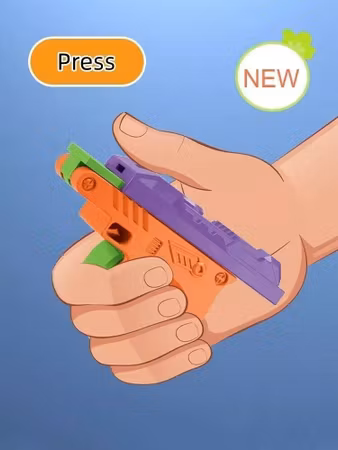 Fidget toy gun Mini - slider fidget