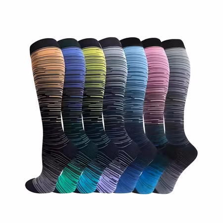 Stödstrumpor Soft Touch Melerade