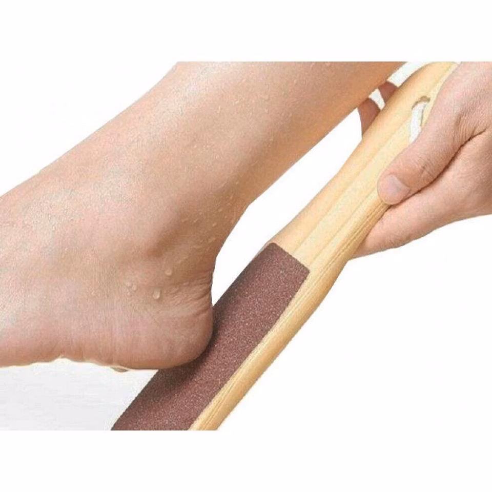 Fotfil i trä 2-Sidig