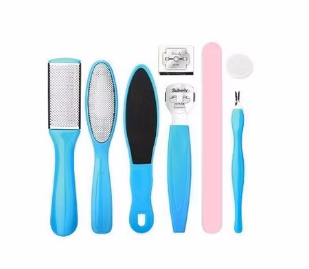 Fotfilar set med 6 i 1