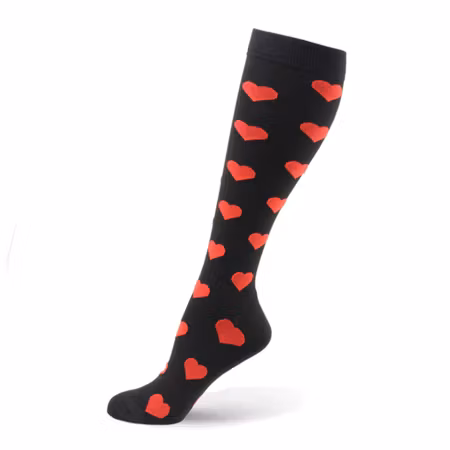 Stödstrumpor Red Hearts Nr 32