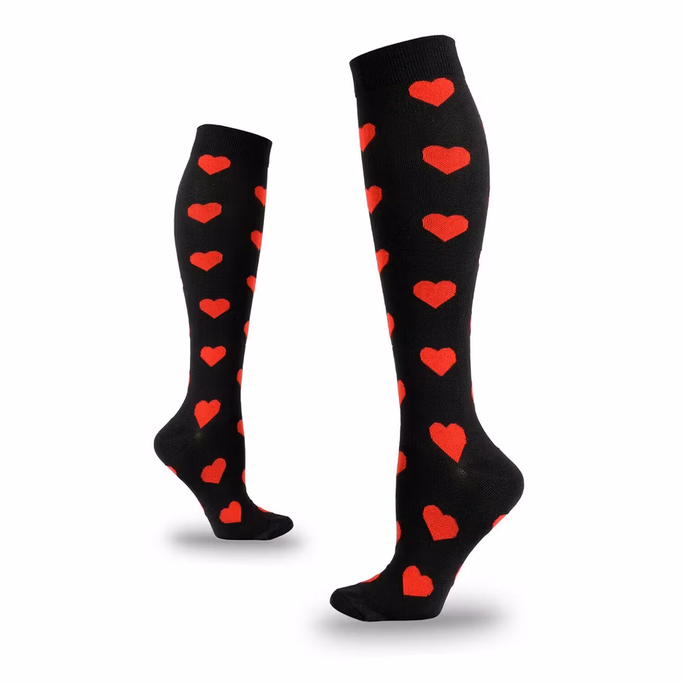 Stödstrumpor Red Hearts Nr 32