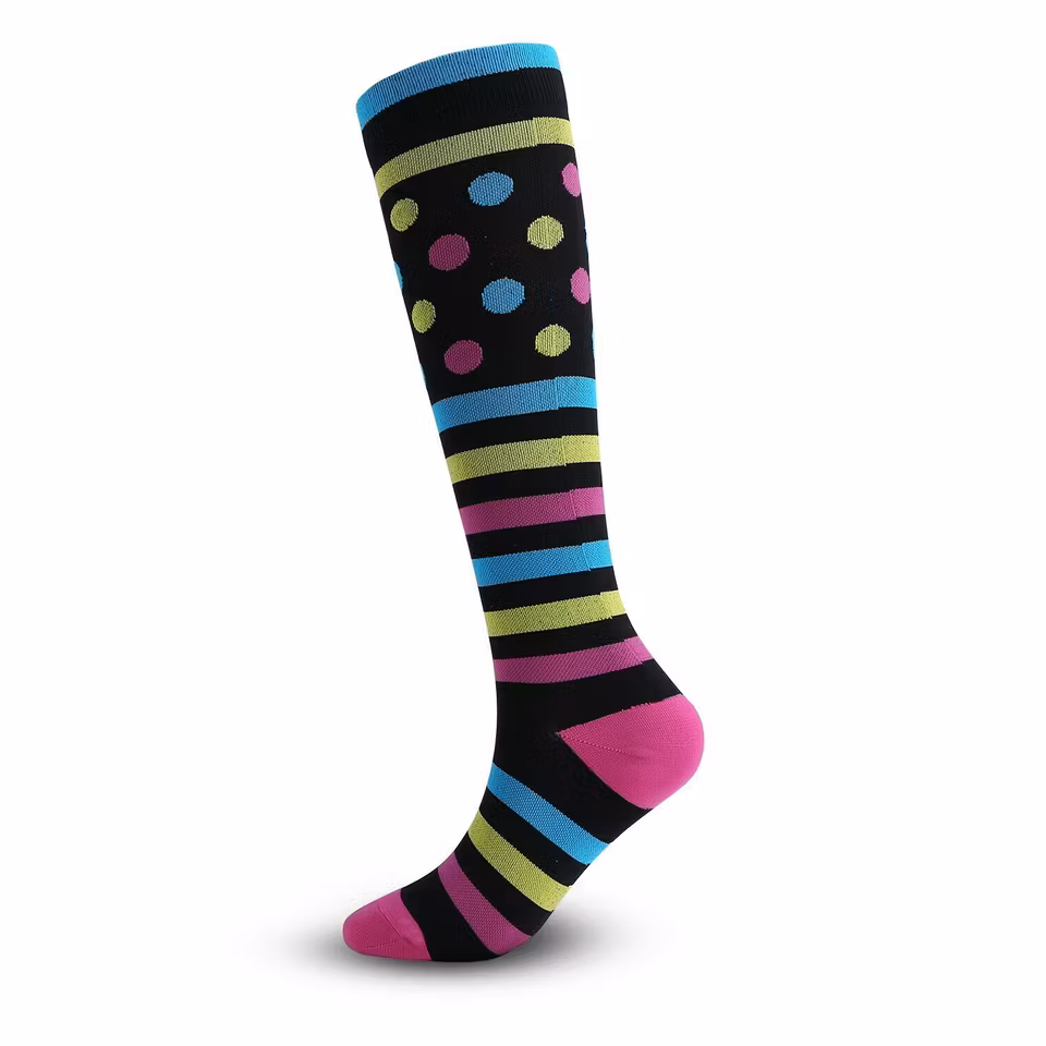 Stödstrumpor Dots and Stripes Nr 37
