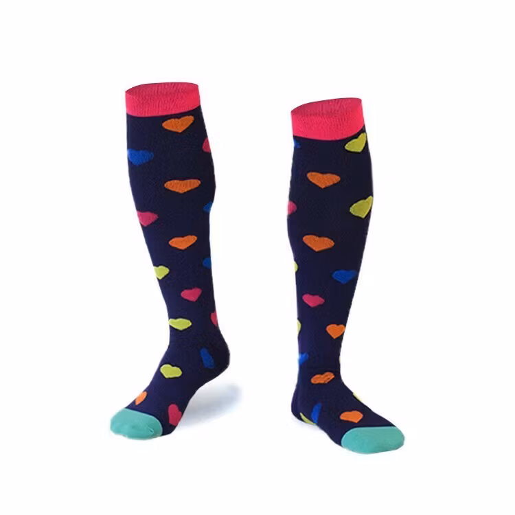 Stödstrumpor Mixed Harts Nr 39