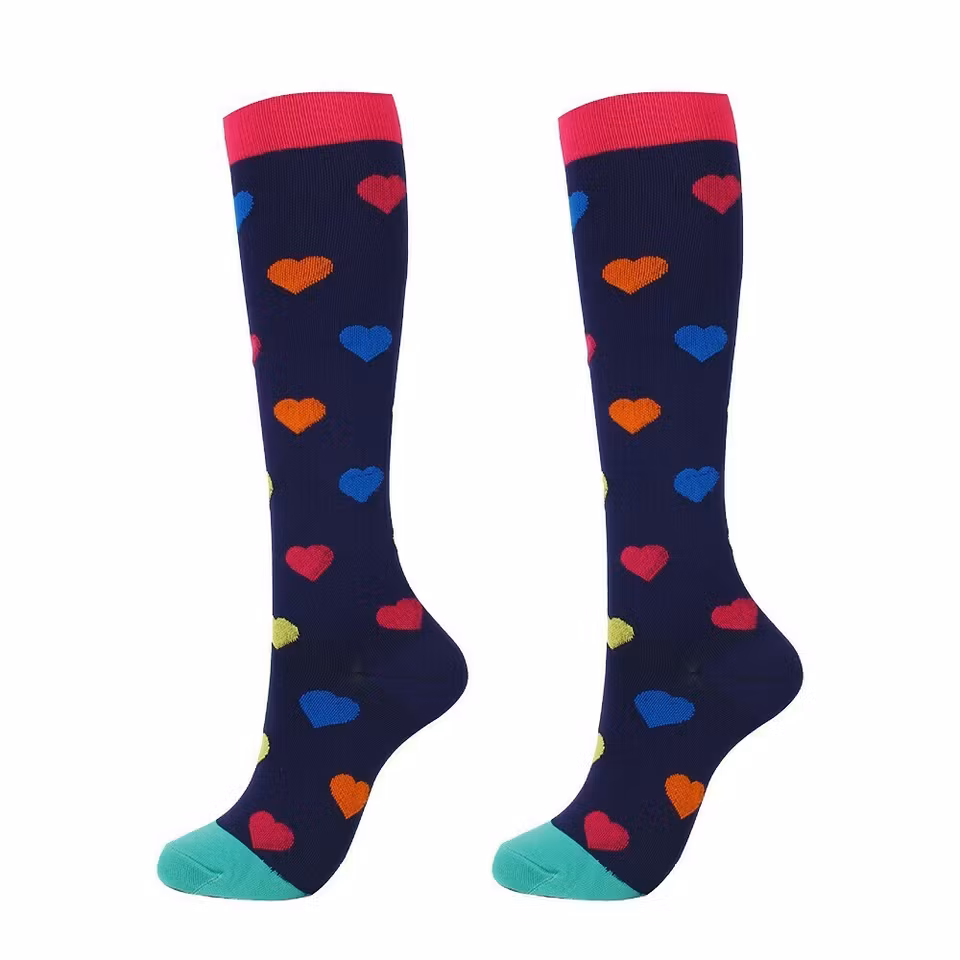 Stödstrumpor Mixed Harts Nr 39