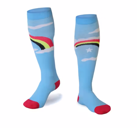 Kompressionsstrumpor Rainbow Nr 48