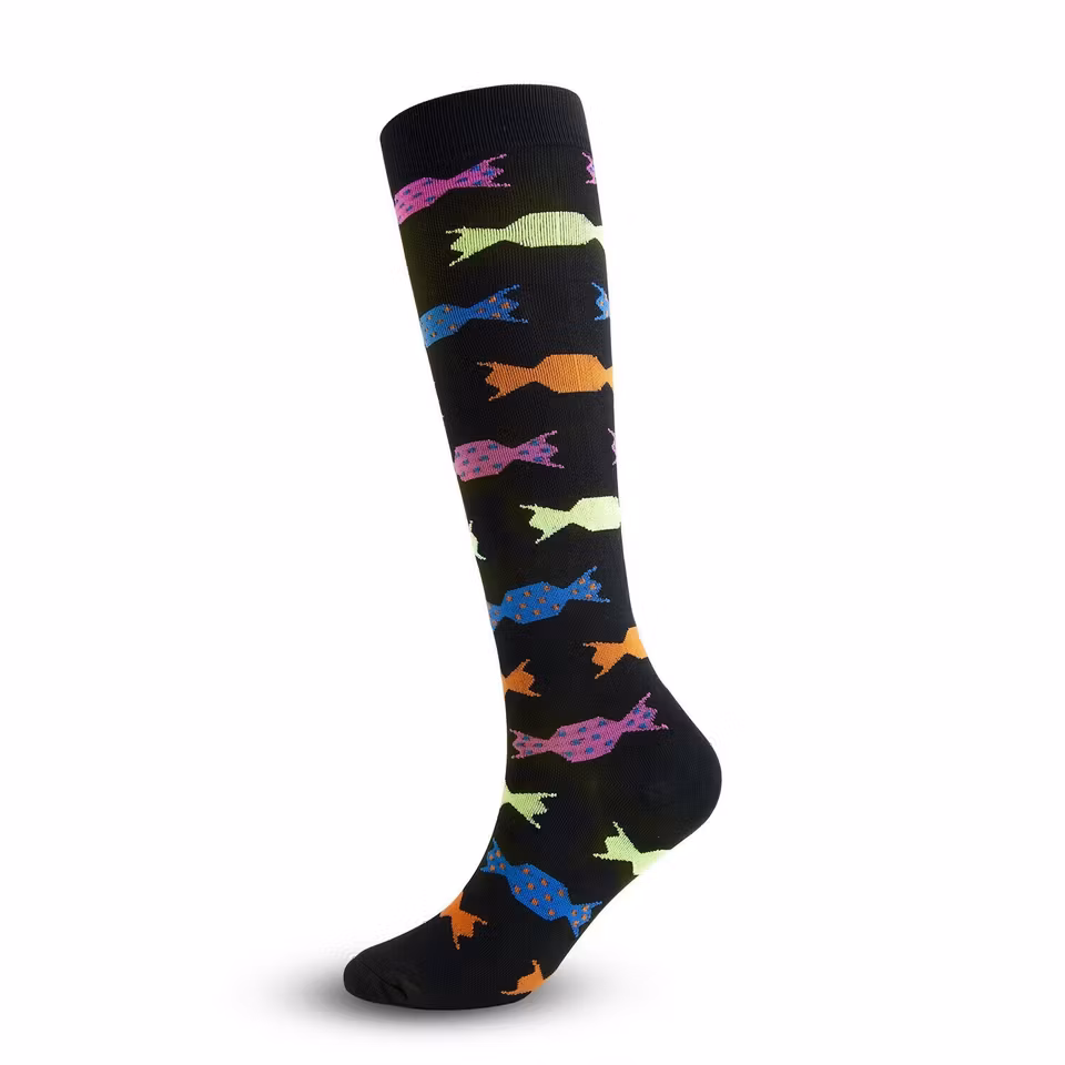 Stödstrumpor karamell Nr 58