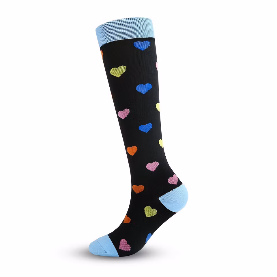 Stödstrumpor Hjärtan Nr 21