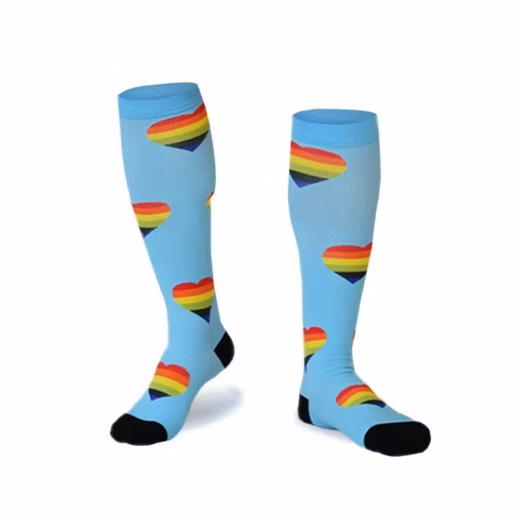 Stödstrumpor Hart Rainbow Nr 28