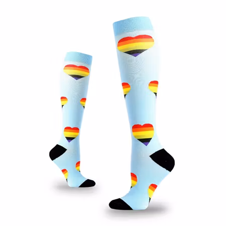 Kompressionsstrumpor Hart Rainbow Nr 28