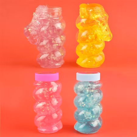 Kristall Slime - Slime screw swirly glitter