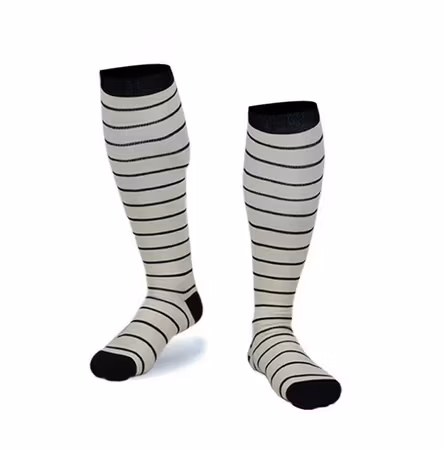 Kompressionsstrumpor Black Stripes Nr 33