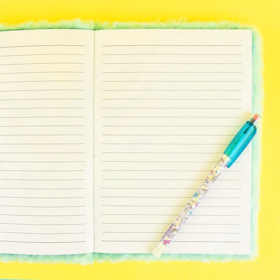 Anteckningsbok Fluffy Katt