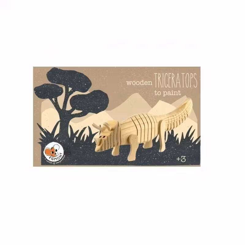 Triceratops målarset