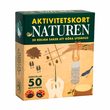 Aktivitetskort Naturen - 50 roliga saker utomhus